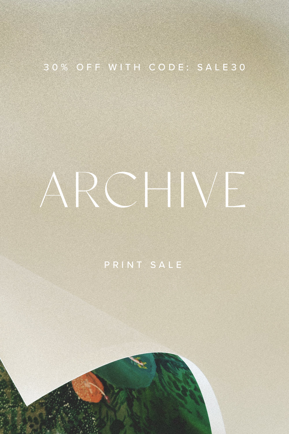 Archive Print Sale
