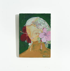 The Pink Hibiscus Tile (Large)