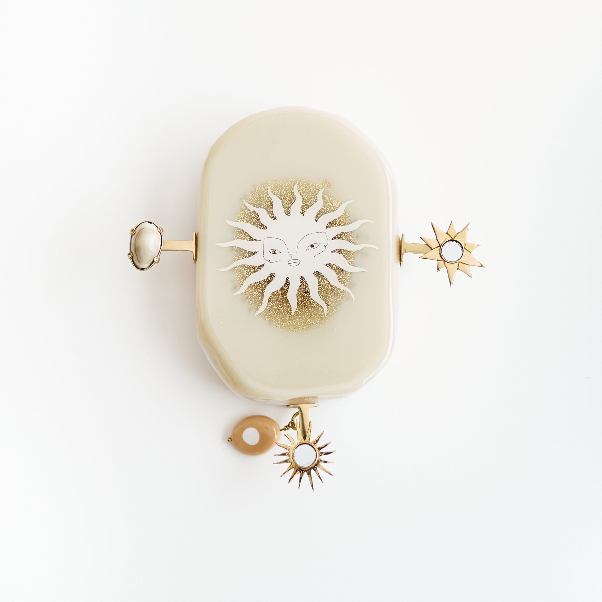 Follow The Sun Tile - Cream