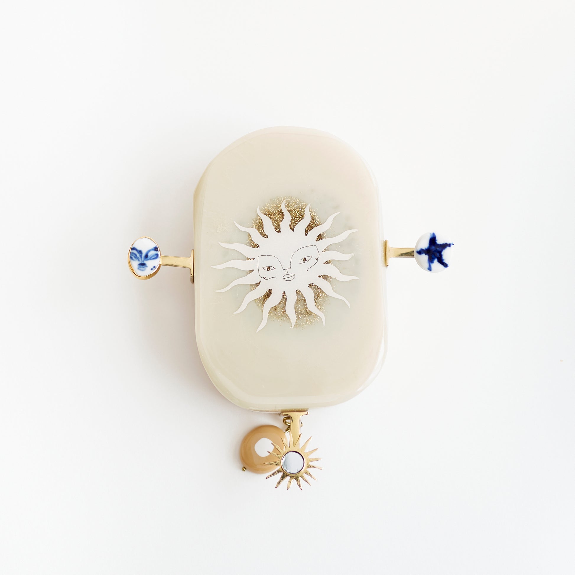Follow The Sun Tile - Cream