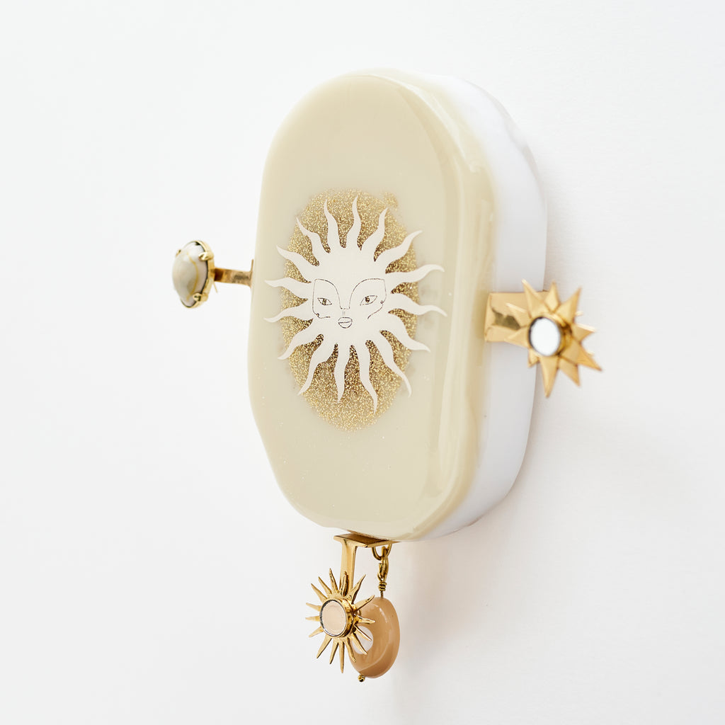 Follow The Sun Tile - Cream