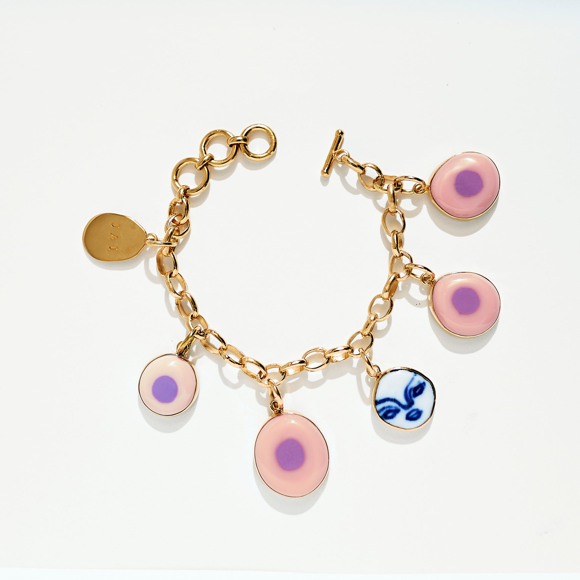 Charm Bracelet - Pink