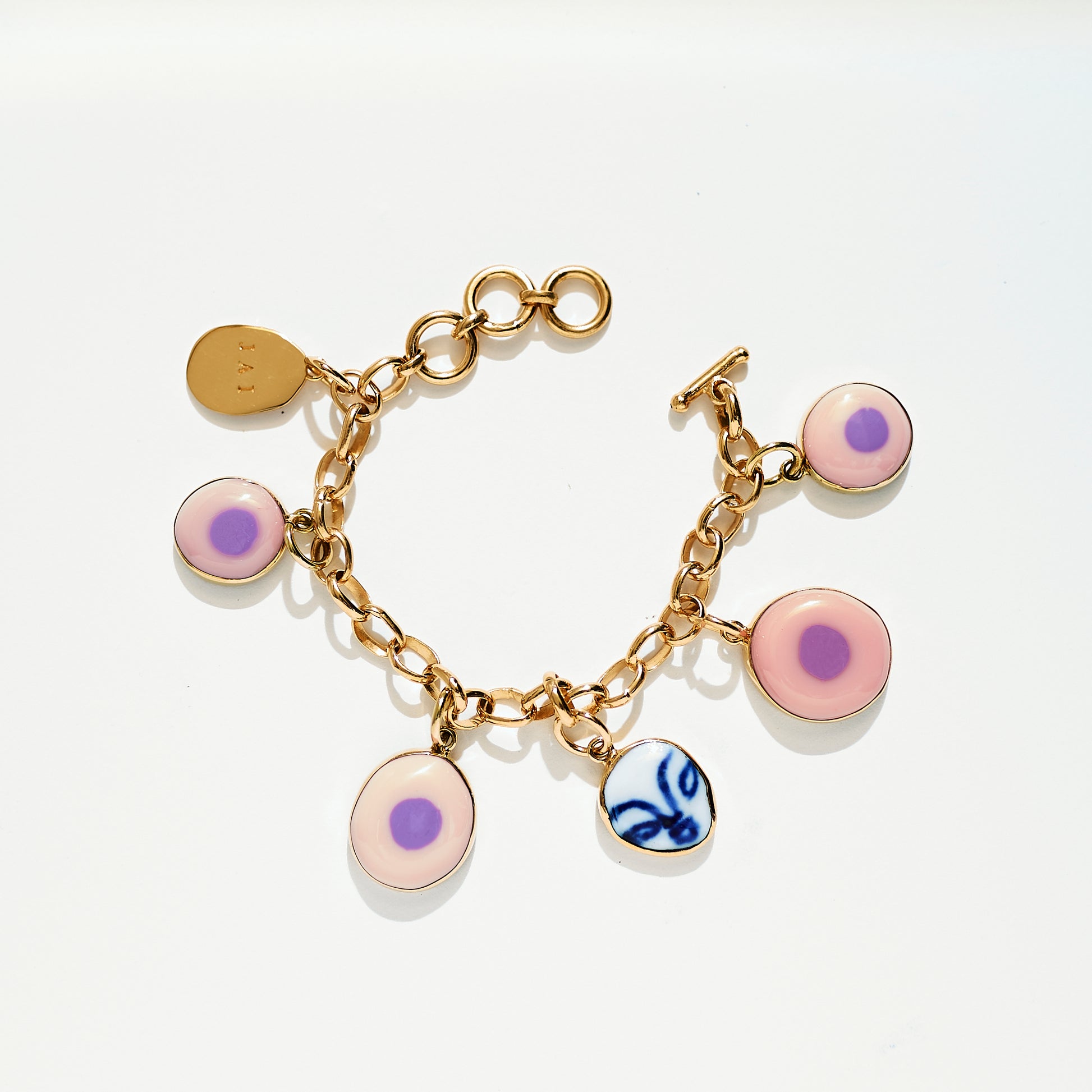 Charm Bracelet - Pink