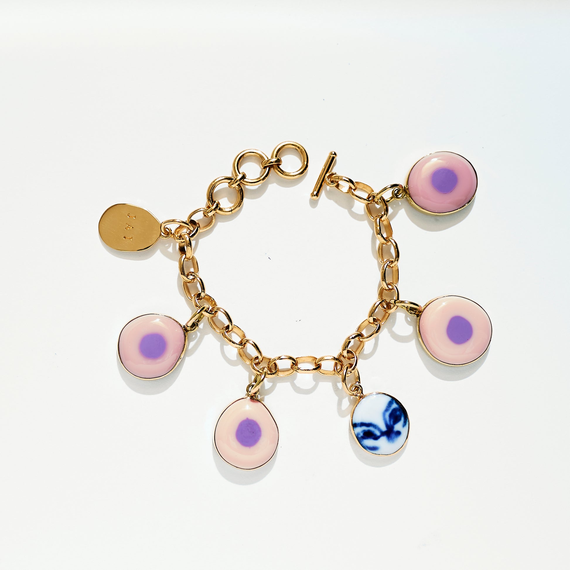 Charm Bracelet - Pink