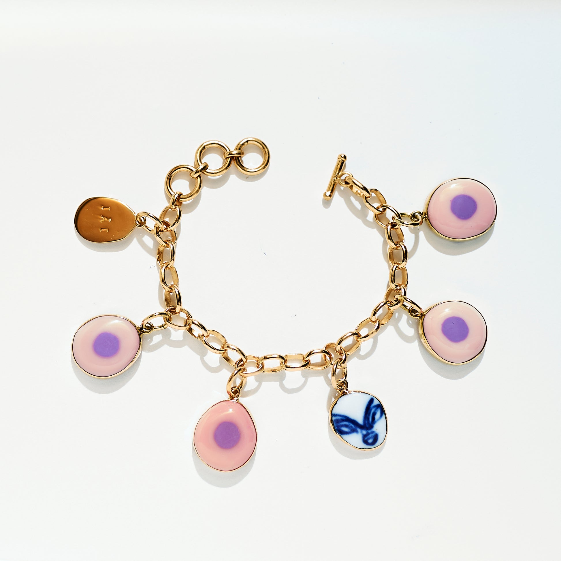 Charm Bracelet - Pink