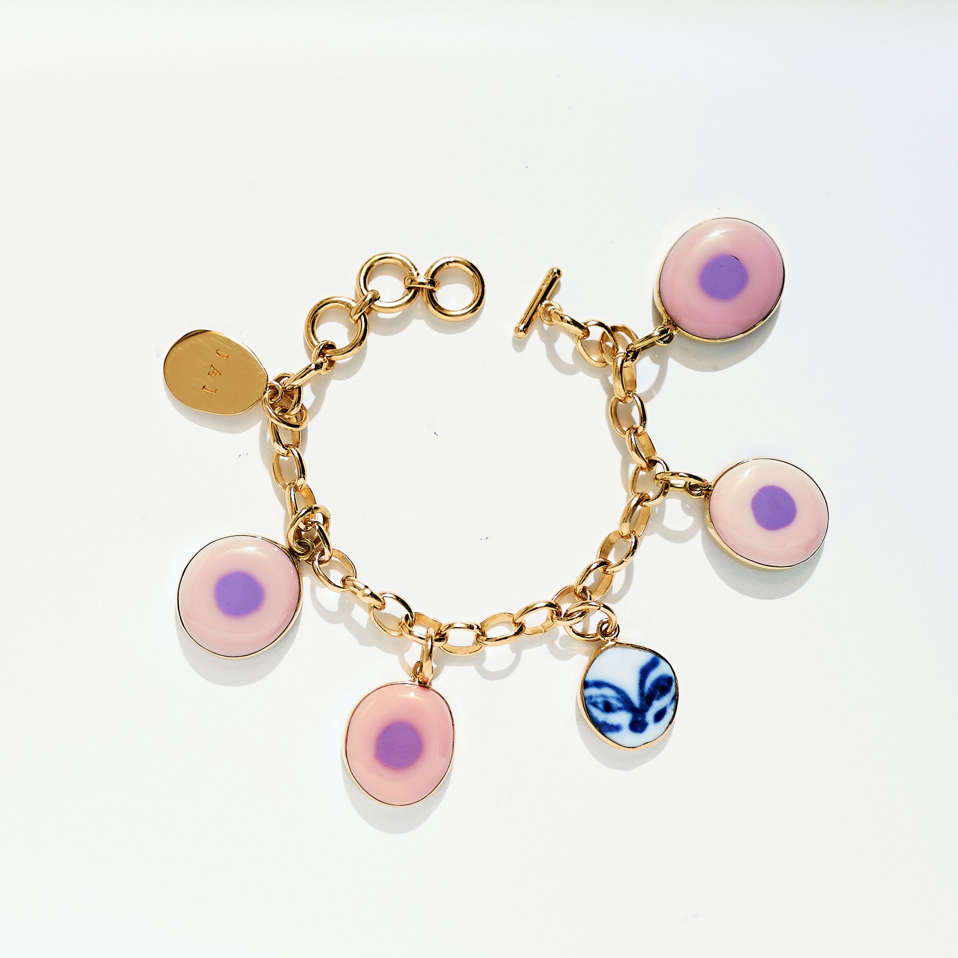 Charm Bracelet - Pink