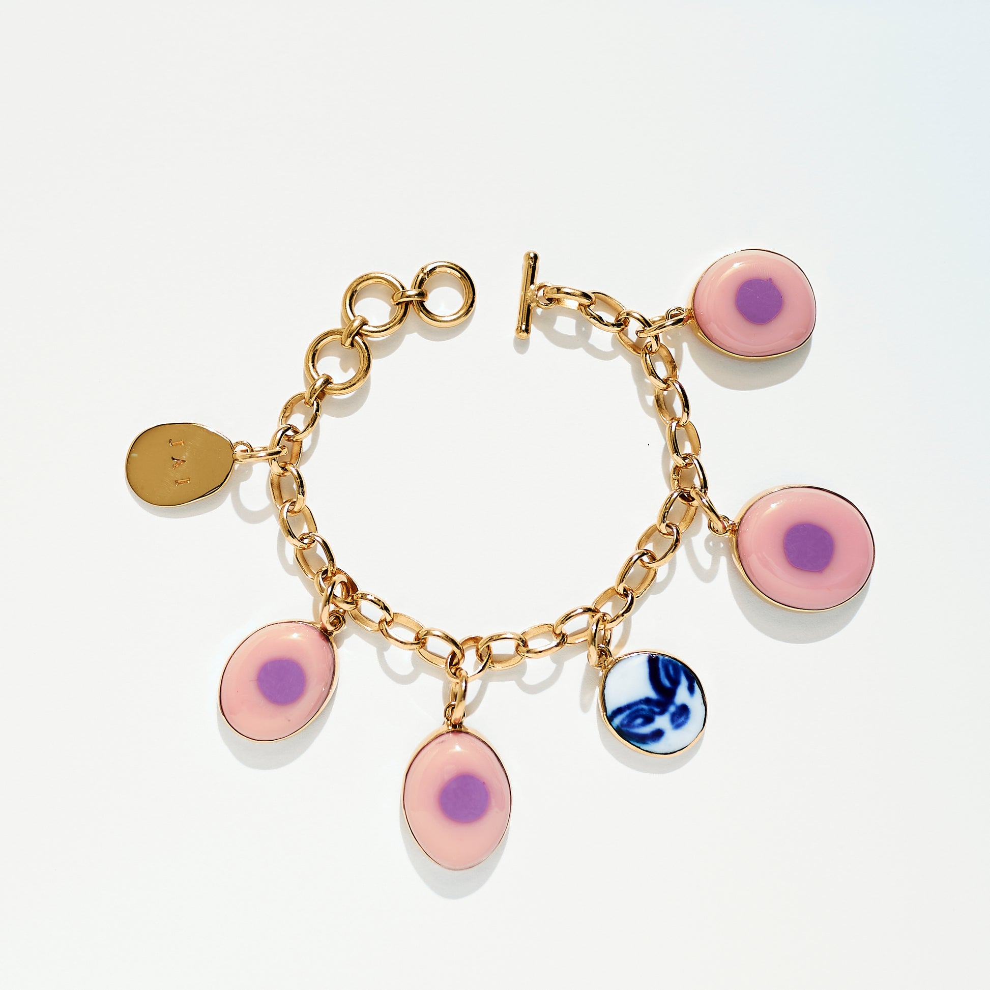 Charm Bracelet - Pink