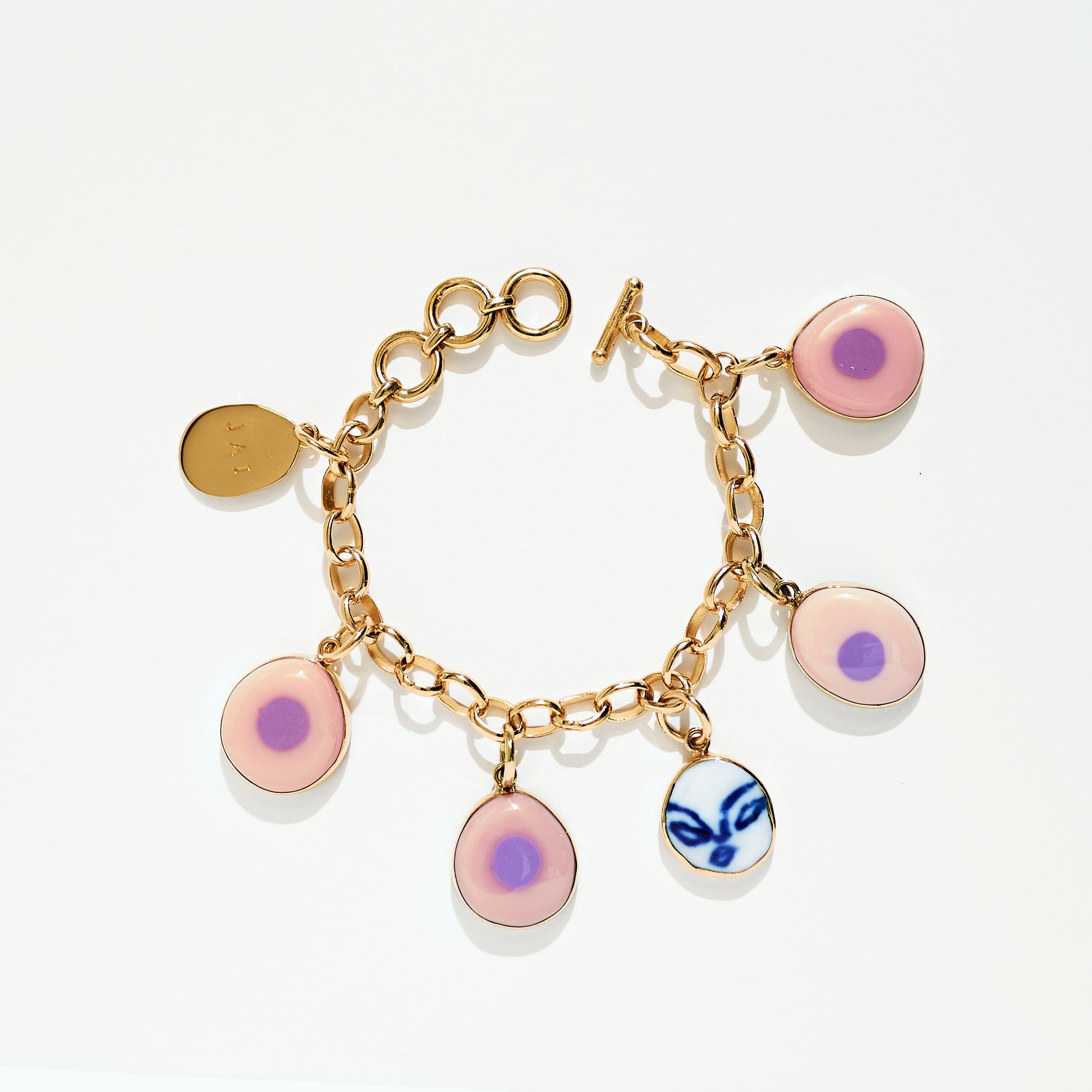 Charm Bracelet - Pink