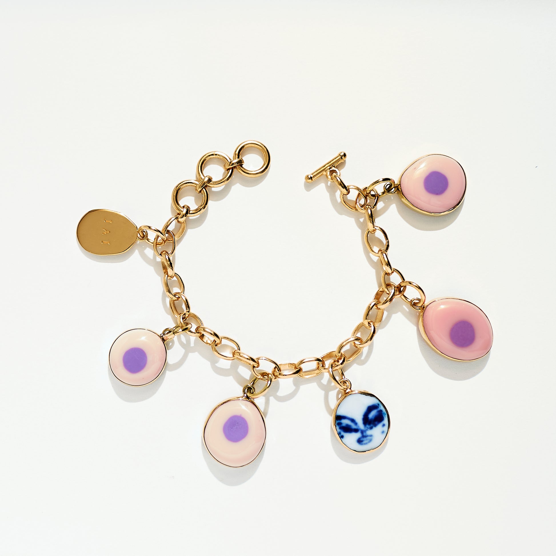 Charm Bracelet - Pink
