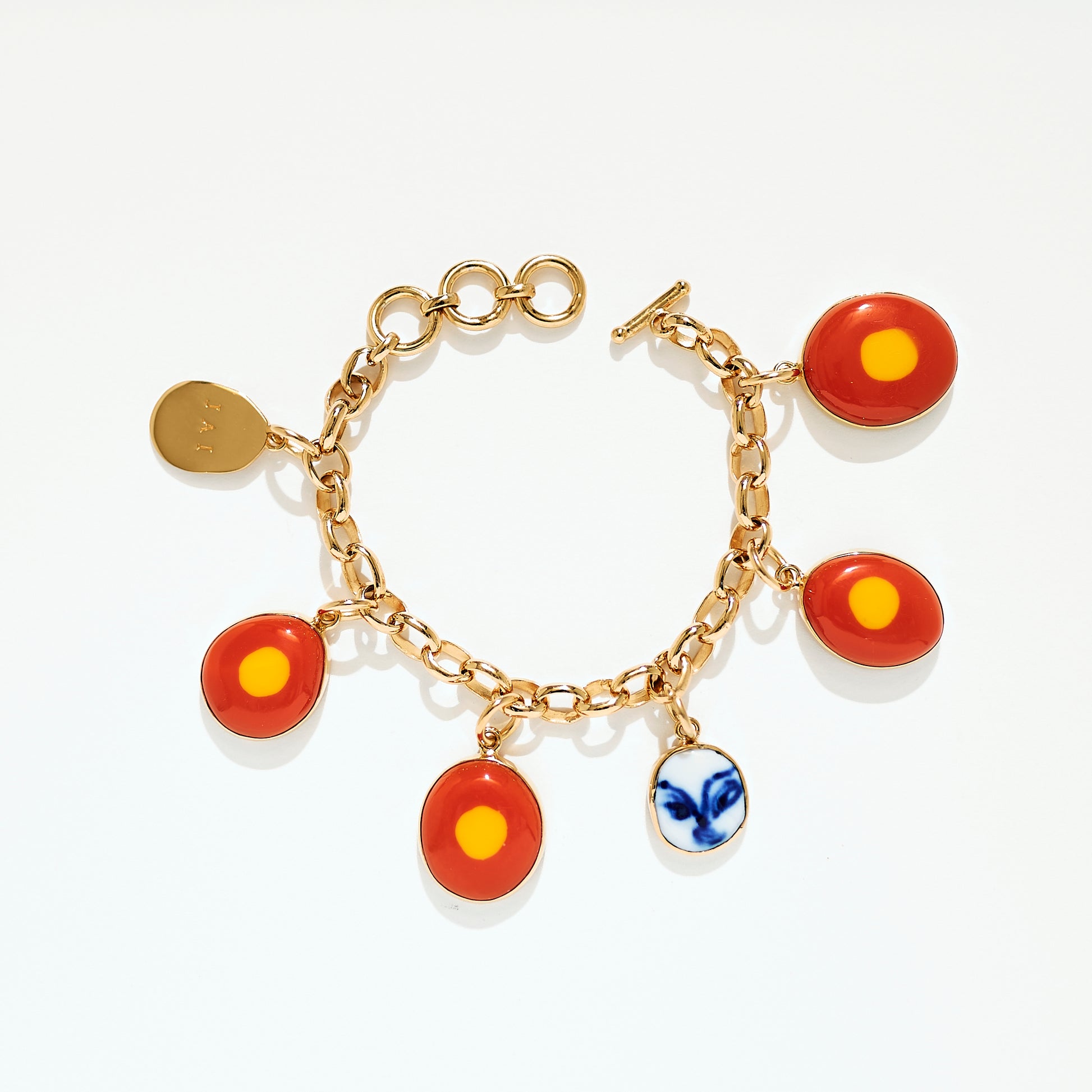 Charm Bracelet - Orange