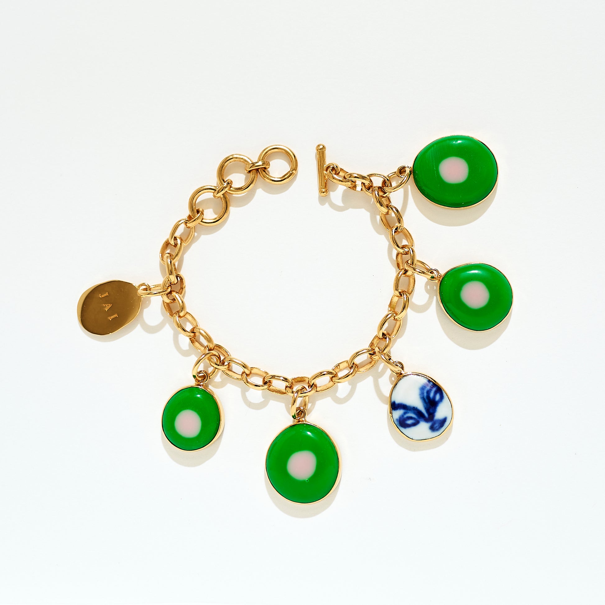 Charm Bracelet - Green