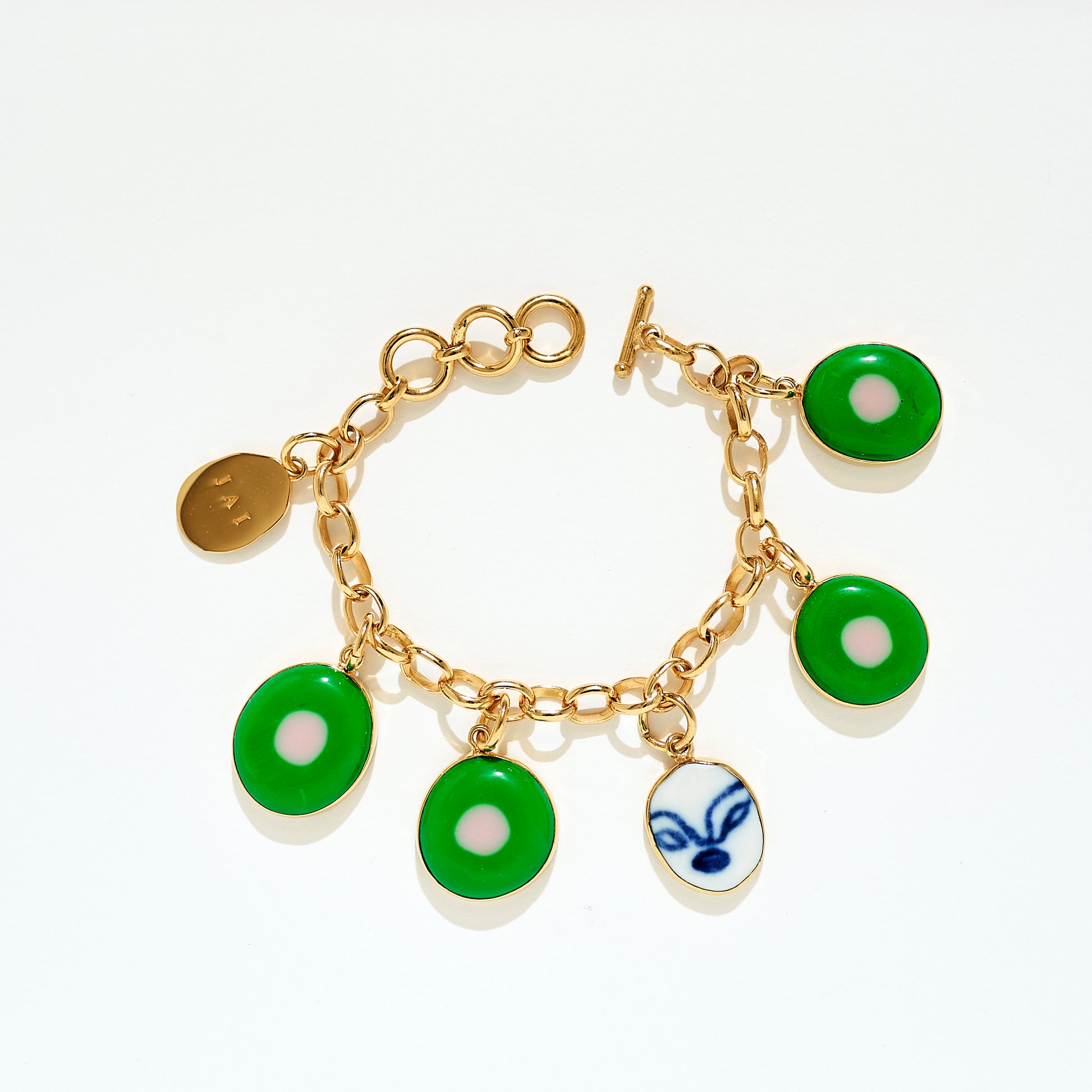 Charm Bracelet - Green
