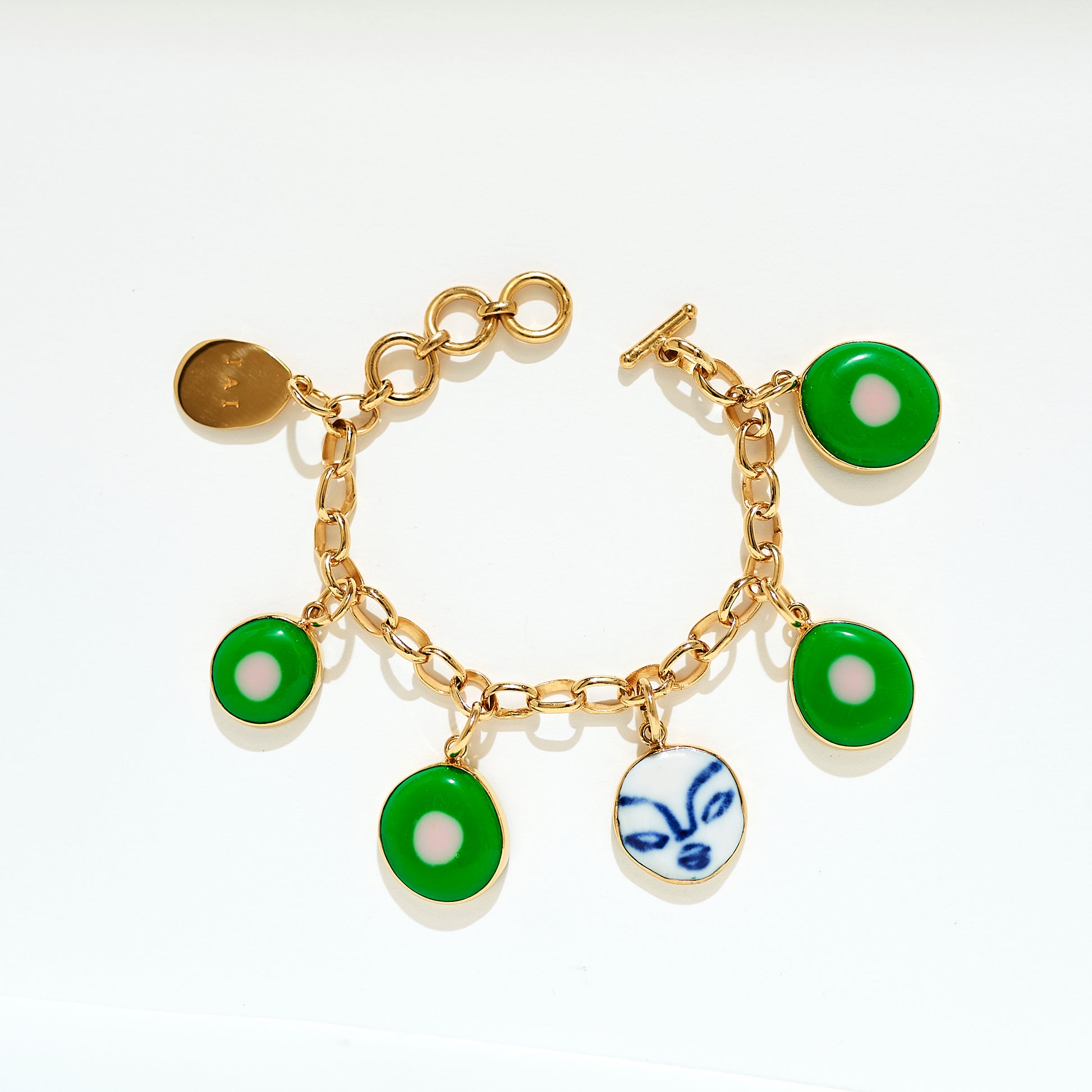 Charm Bracelet - Green