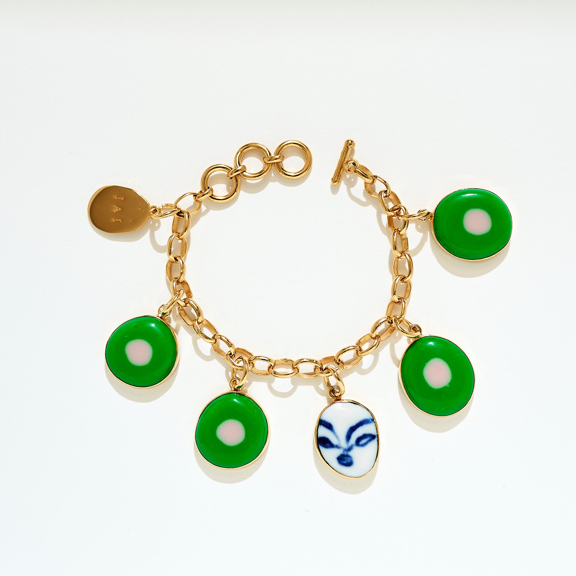 Charm Bracelet - Green