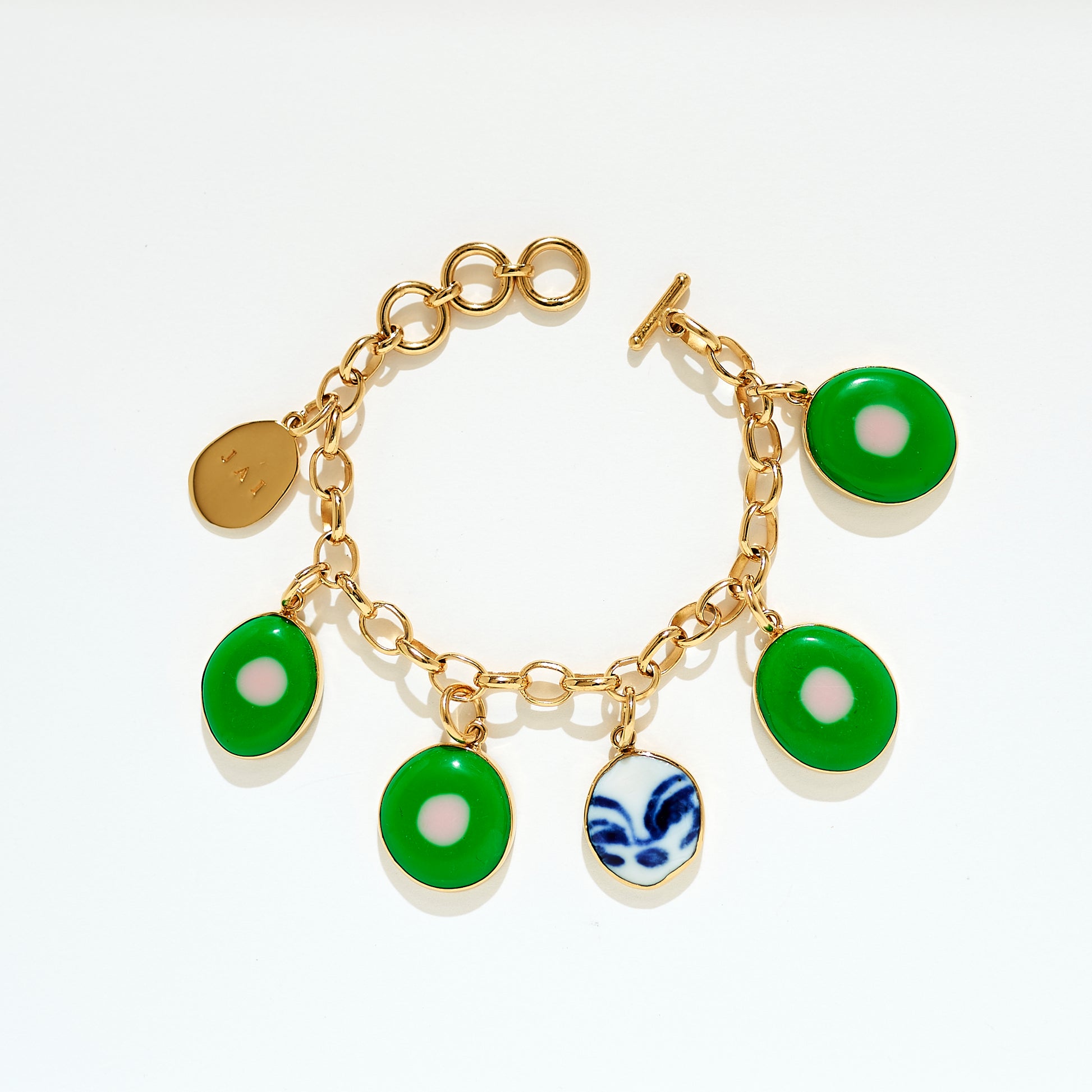 Charm Bracelet - Green