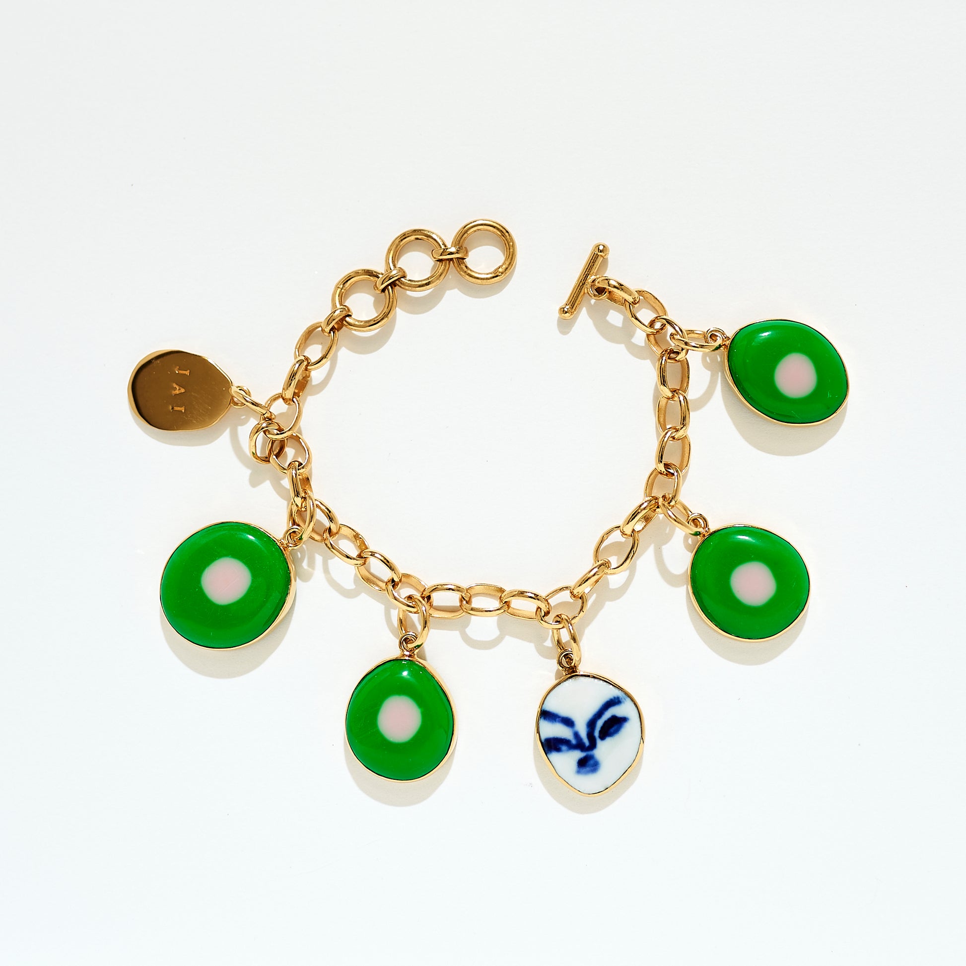 Charm Bracelet - Green