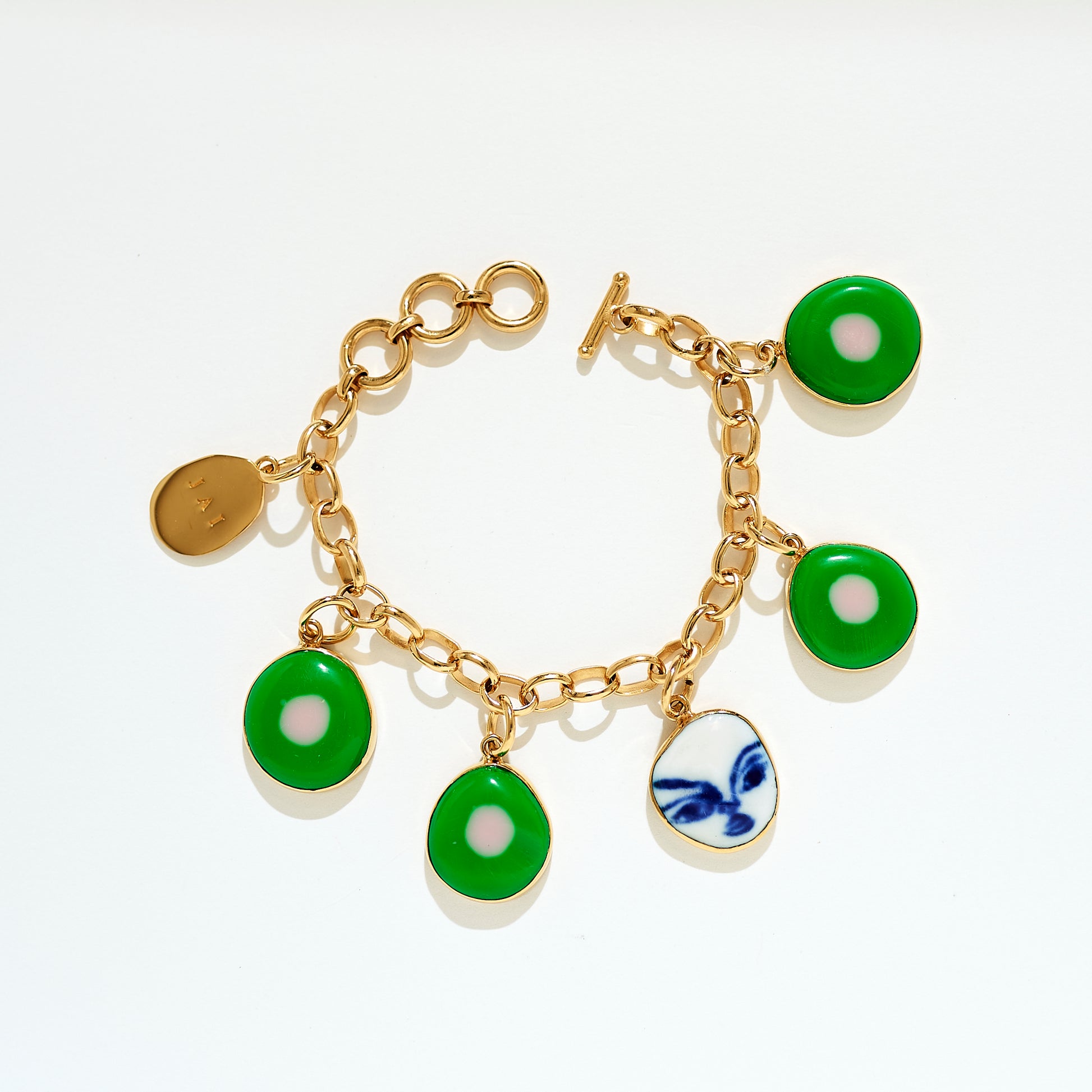 Charm Bracelet - Green
