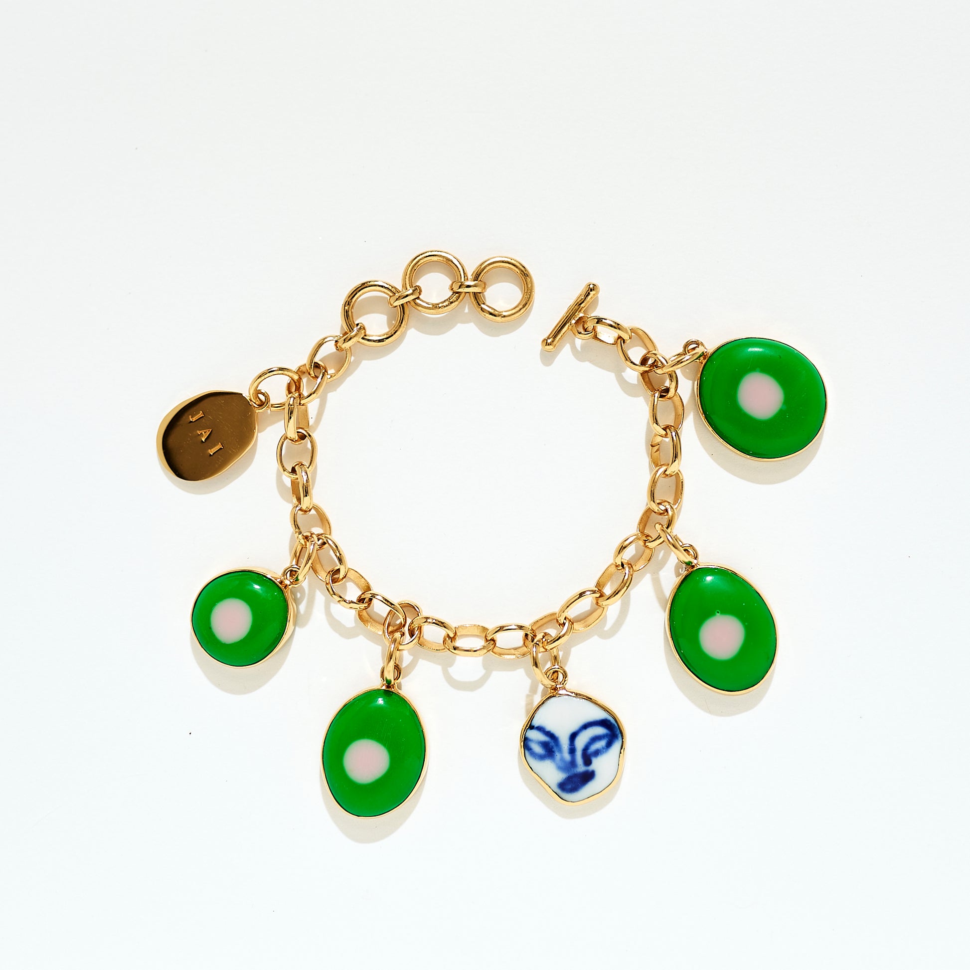 Charm Bracelet - Green