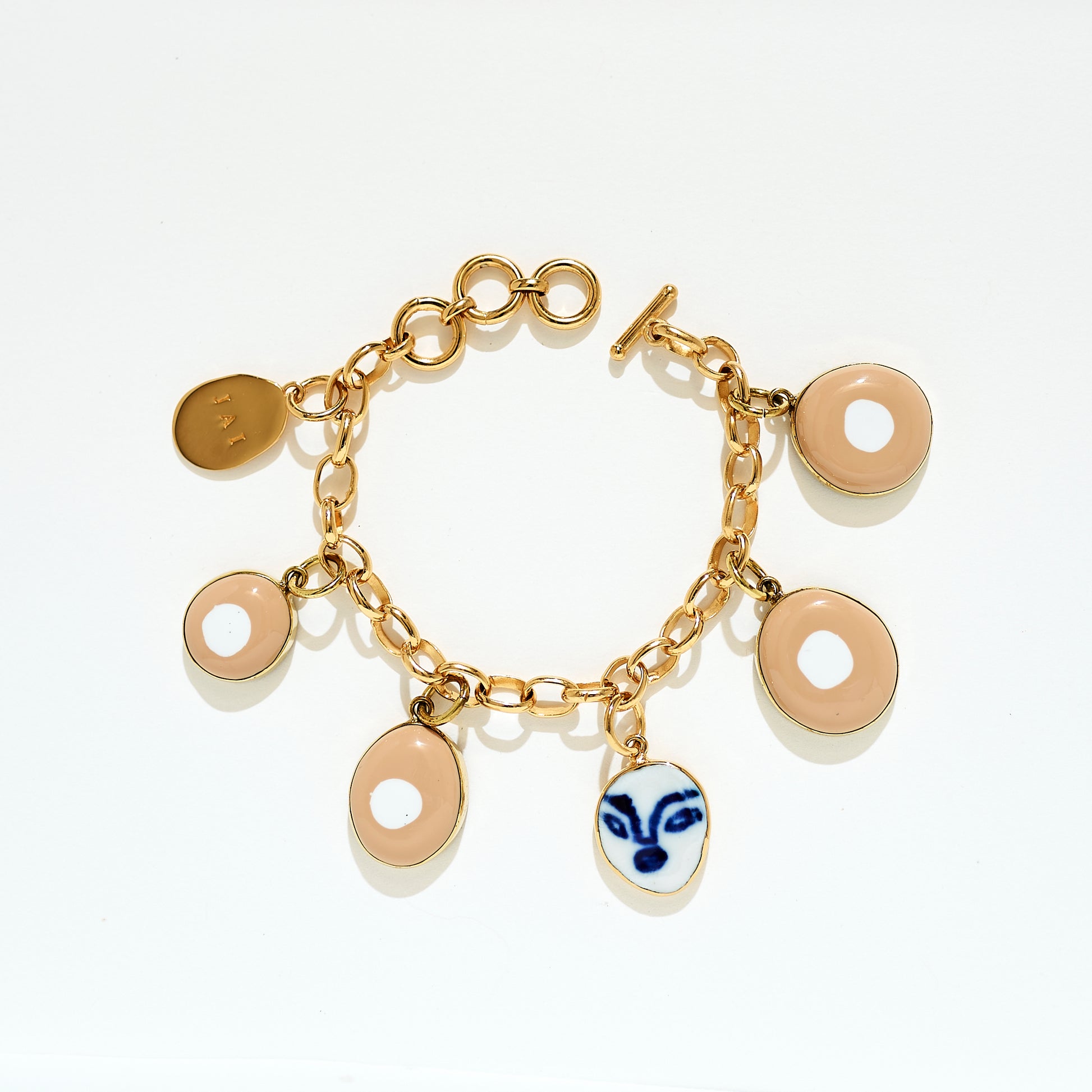 Charm Bracelet - Tan