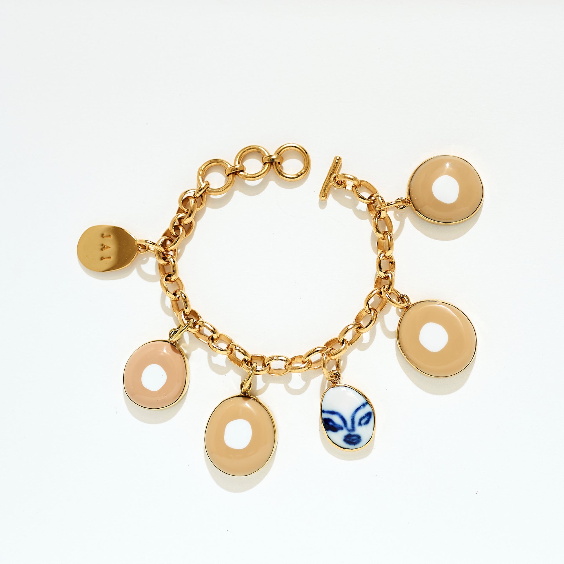 Charm Bracelet - Tan