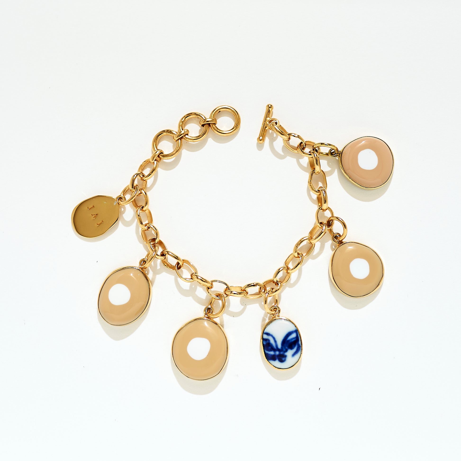 Charm Bracelet - Tan