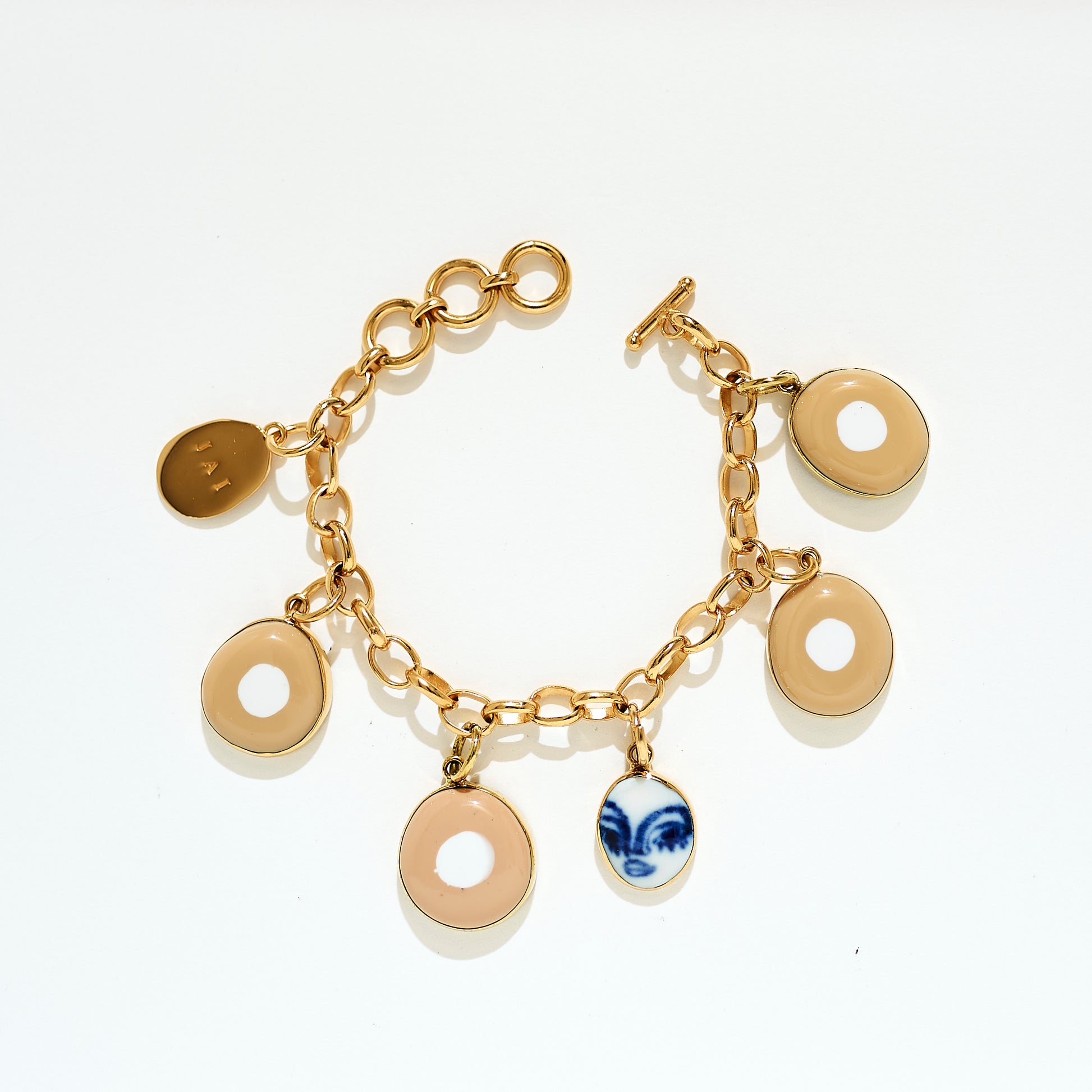 Charm Bracelet - Tan