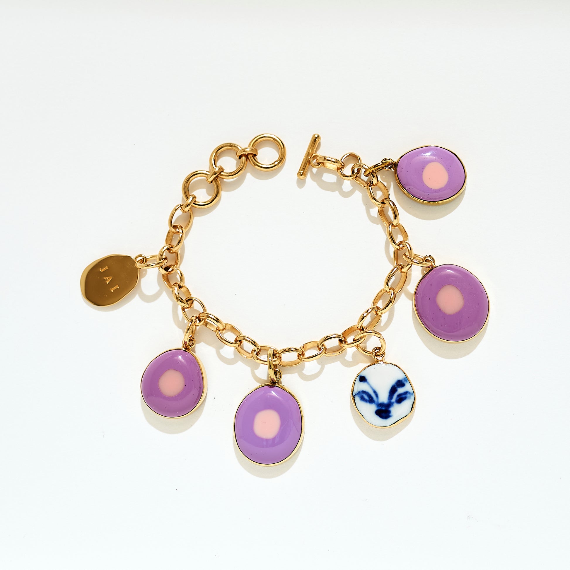Charm Bracelet - Lavender