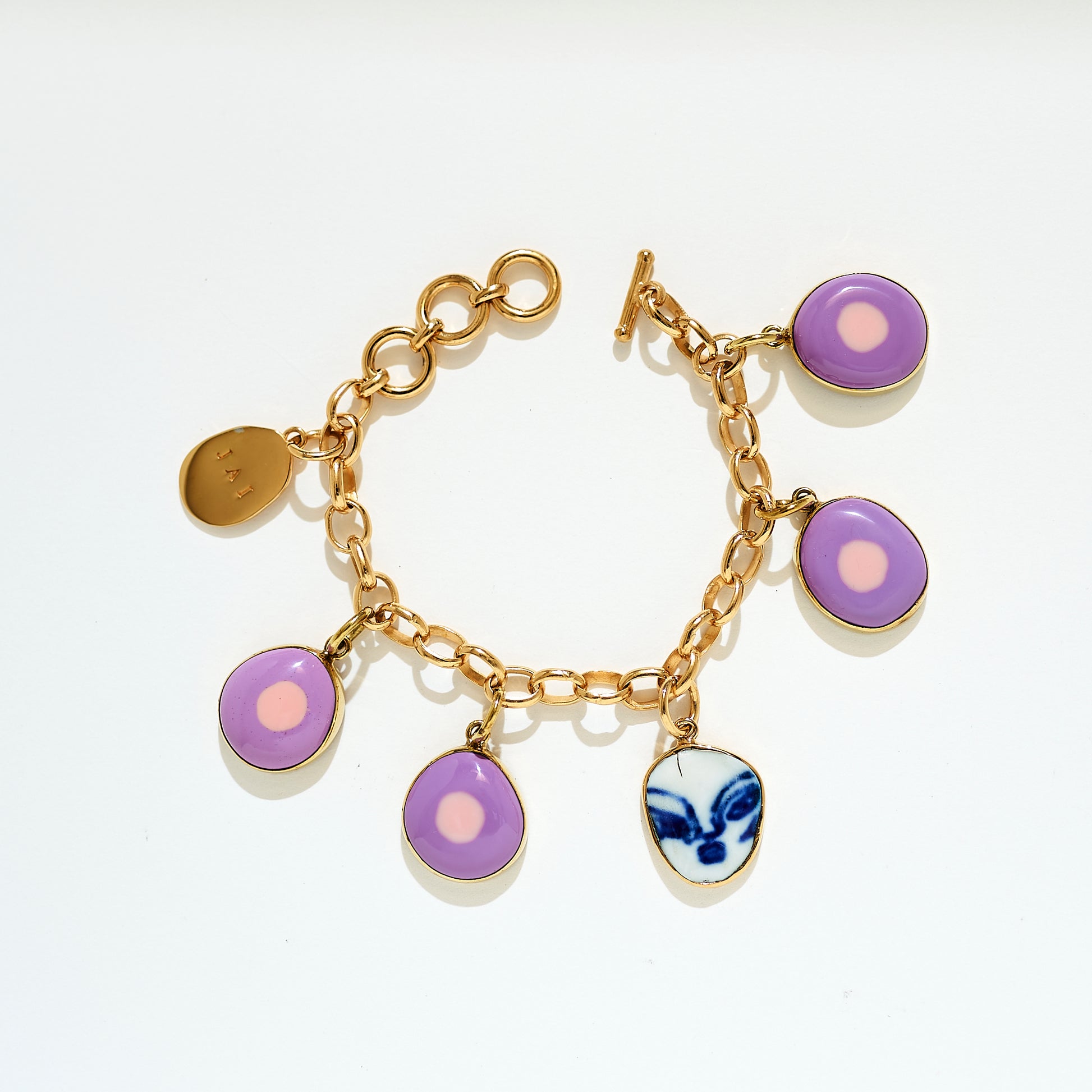 Charm Bracelet - Lavender