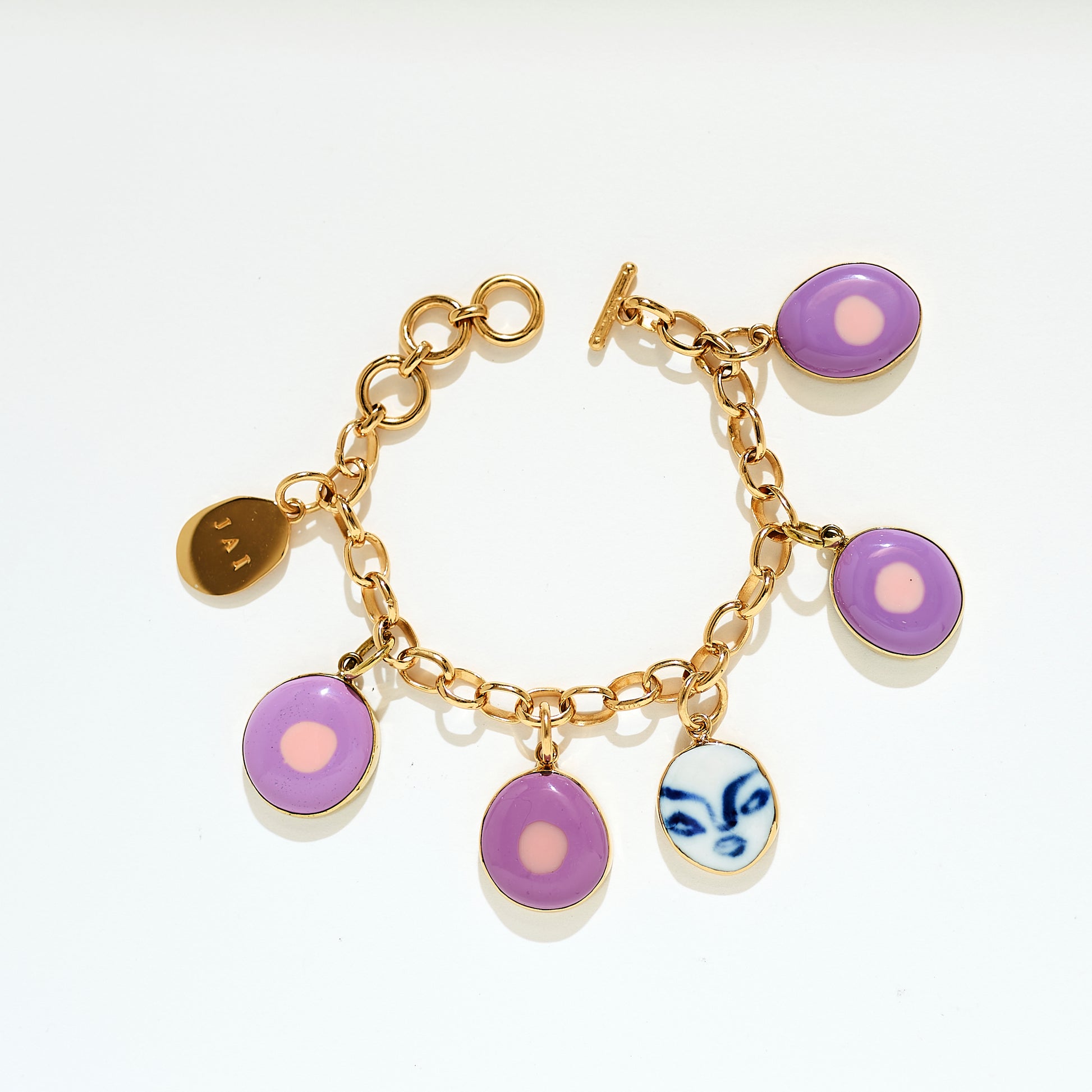 Charm Bracelet - Lavender