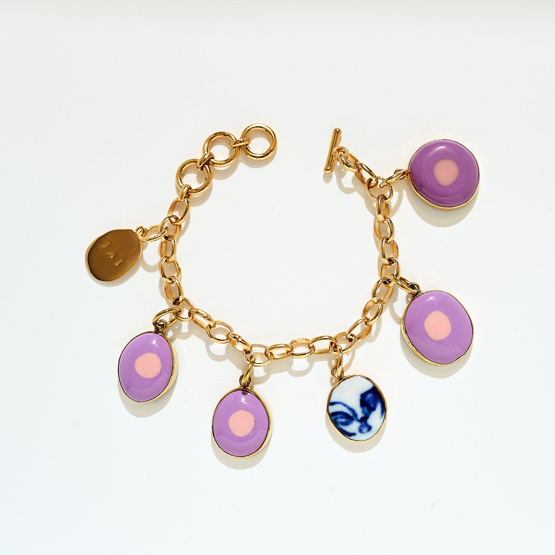 Charm Bracelet - Lavender