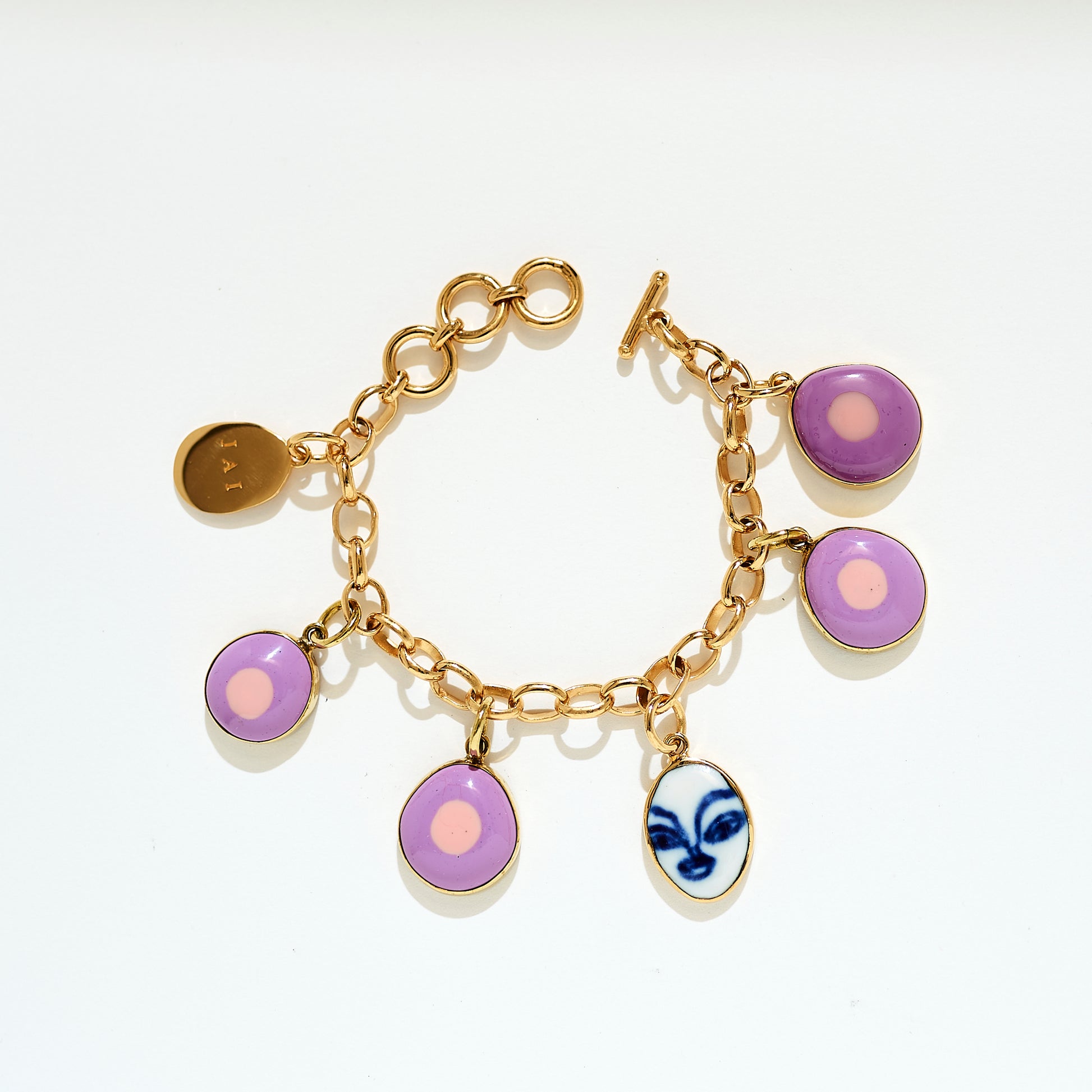 Charm Bracelet - Lavender