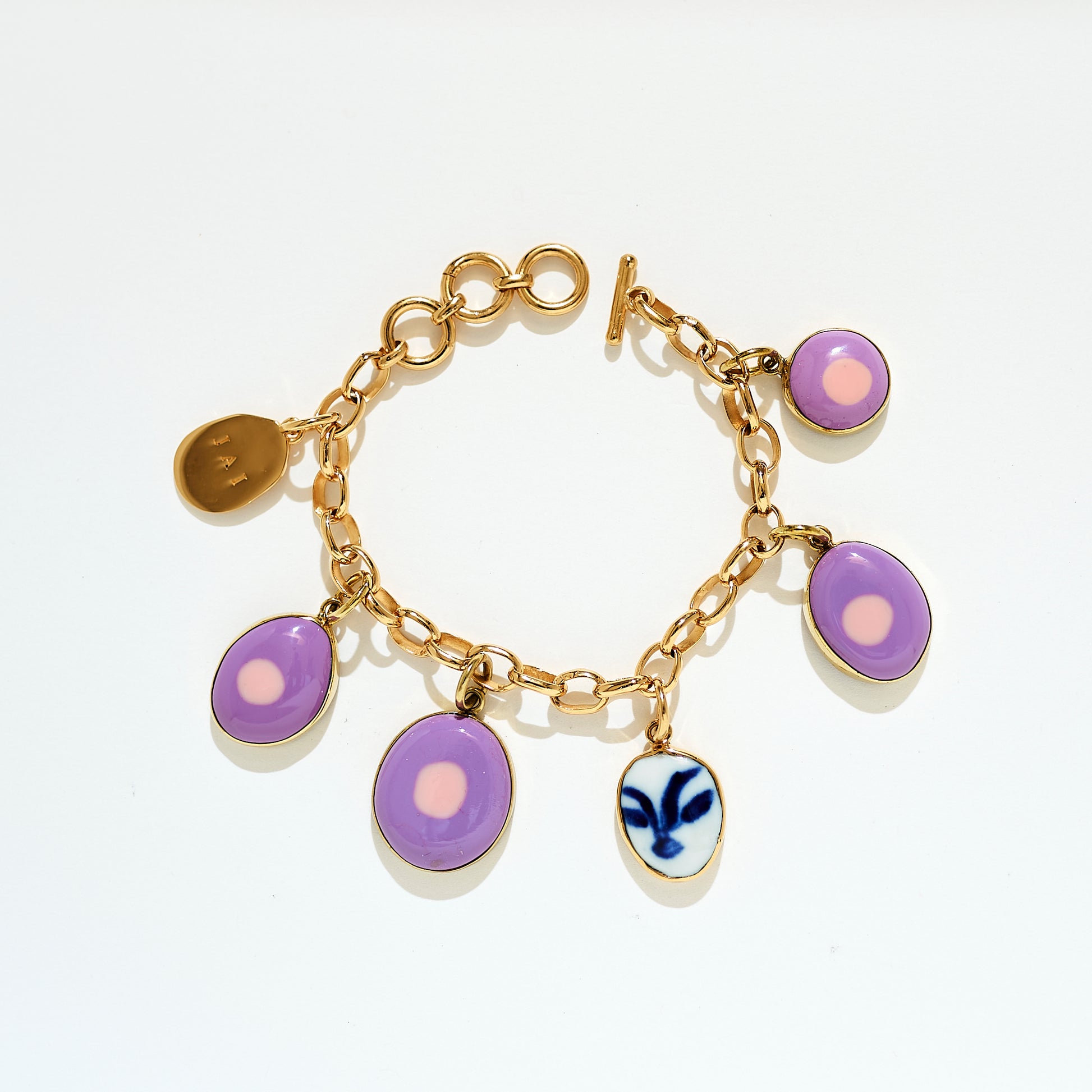 Charm Bracelet - Lavender