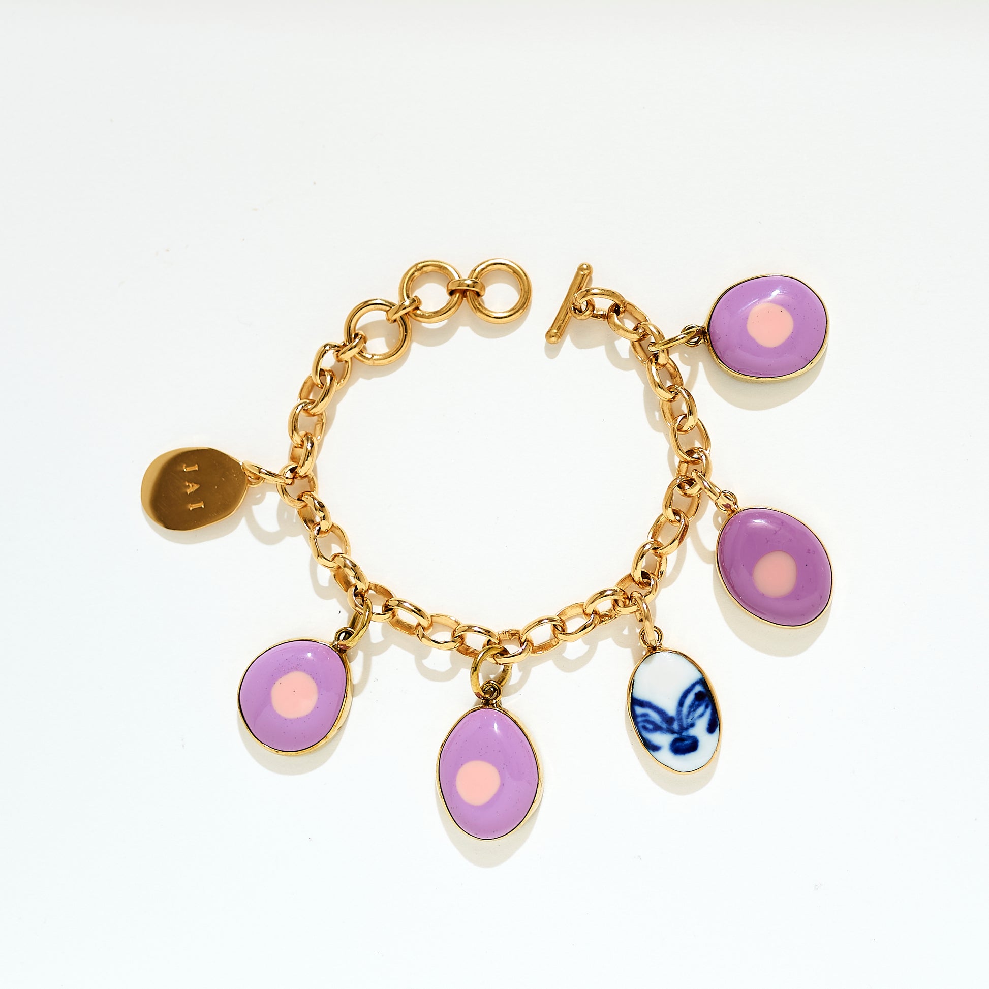Charm Bracelet - Lavender