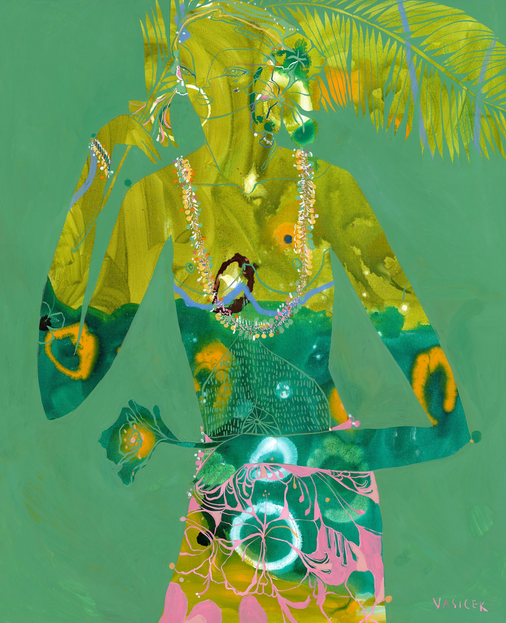 'Bohemian Palm' Limited Edition Print