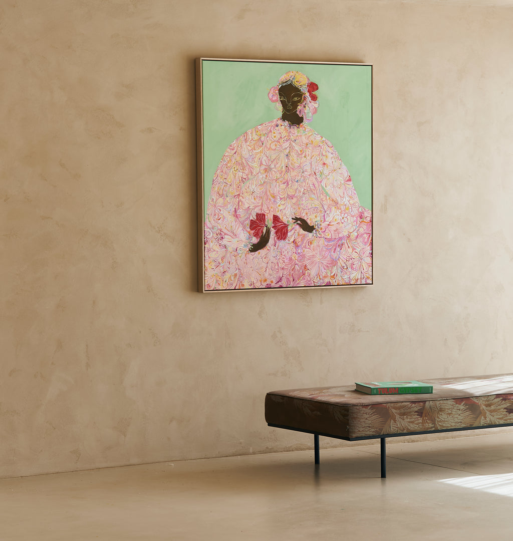 'The Hibiscus' Canvas Print