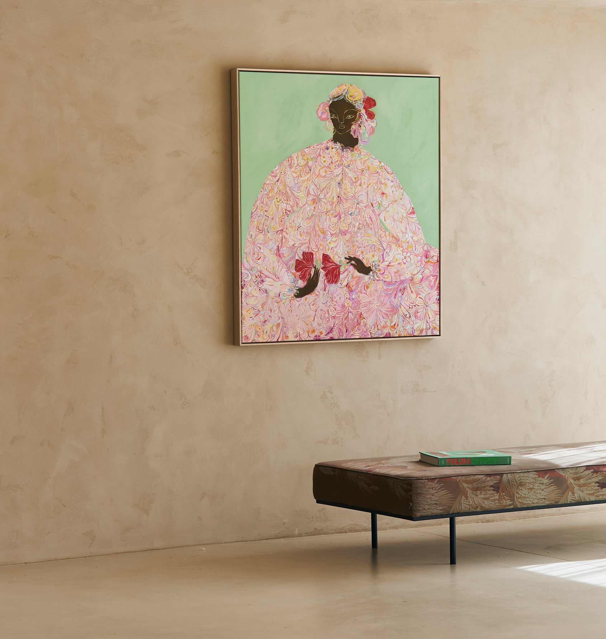 'The Hibiscus' Canvas Print