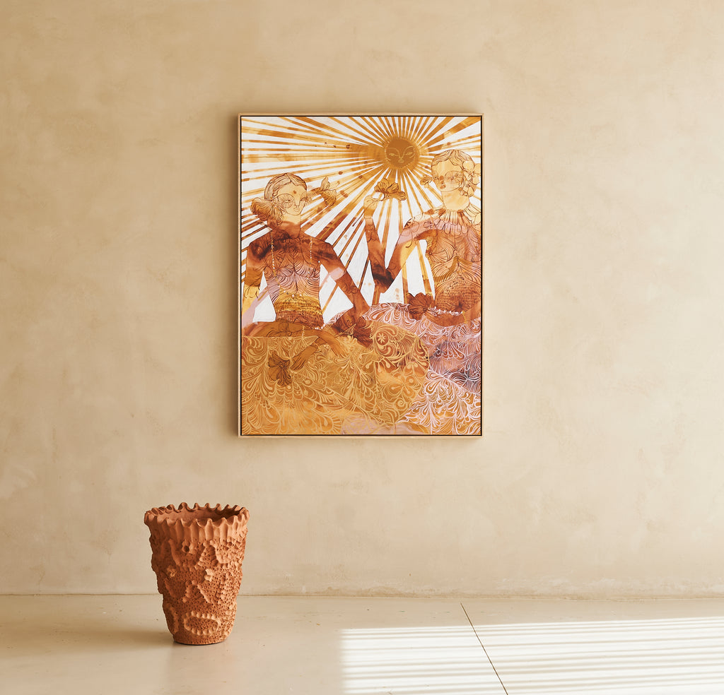 'Bajo El Sol' Canvas Print