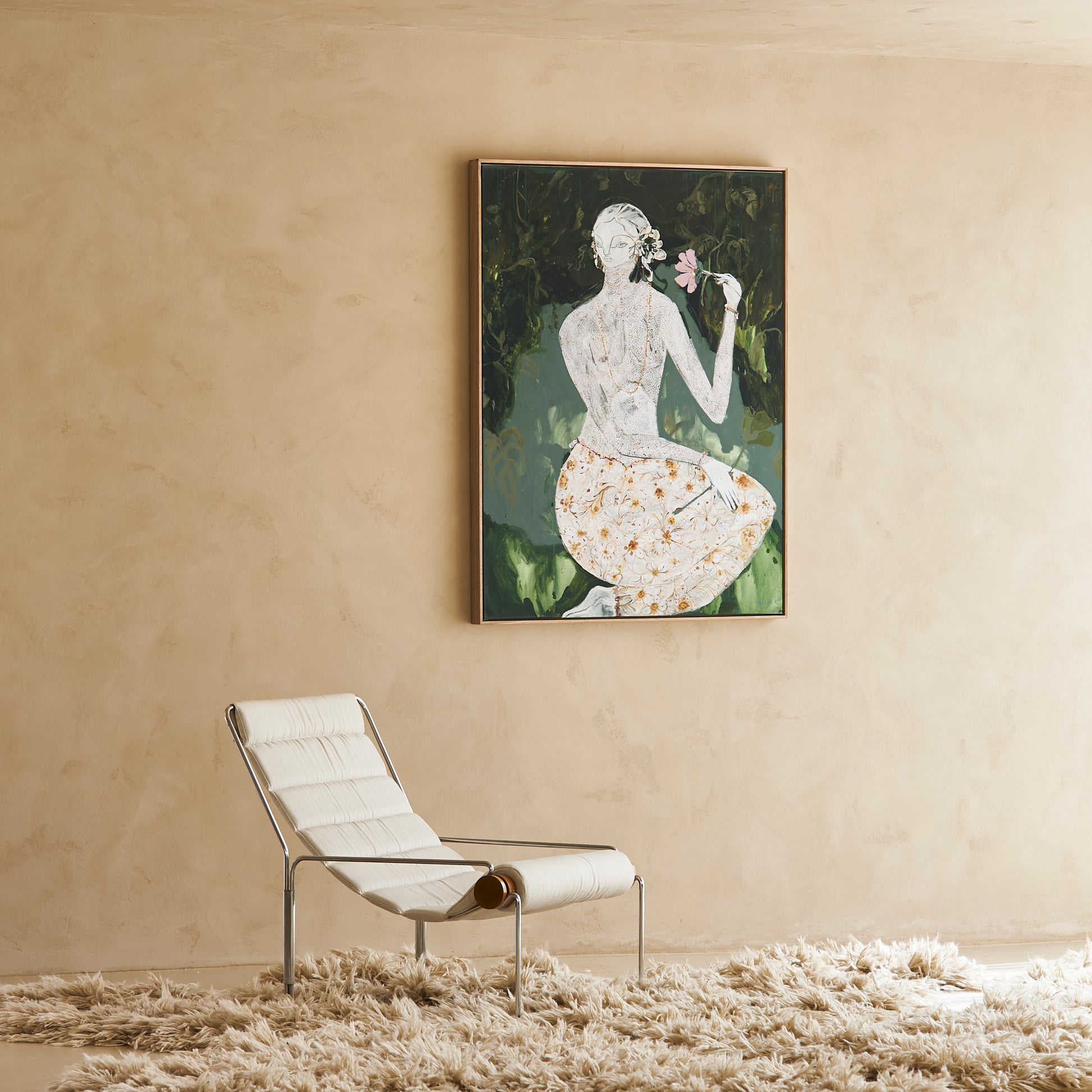 'Heliconia' Canvas Print