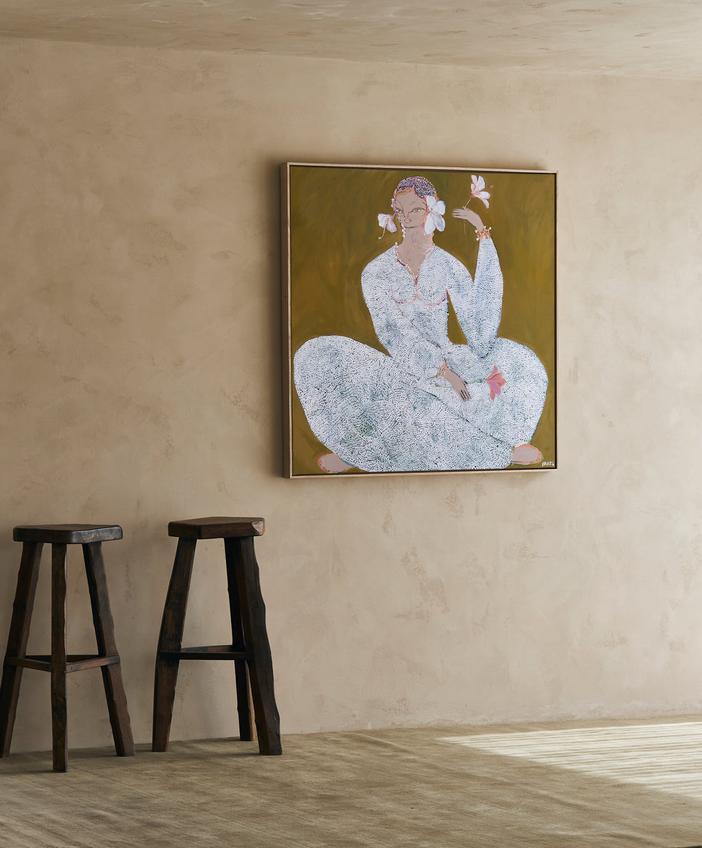 'Isla Flower' Canvas Print