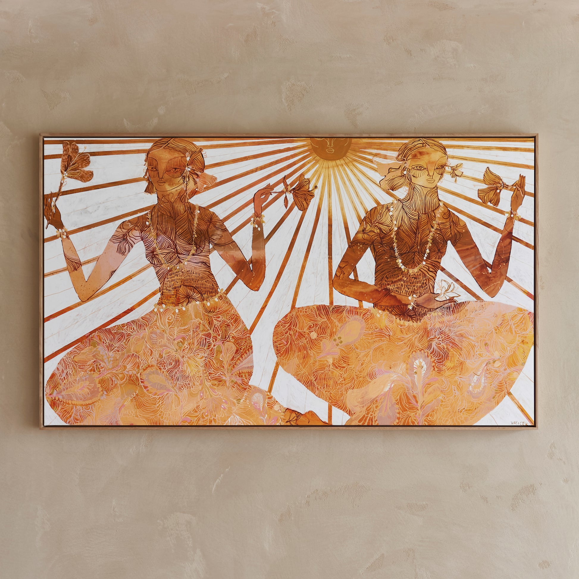 'Follow The Sun' Canvas Print