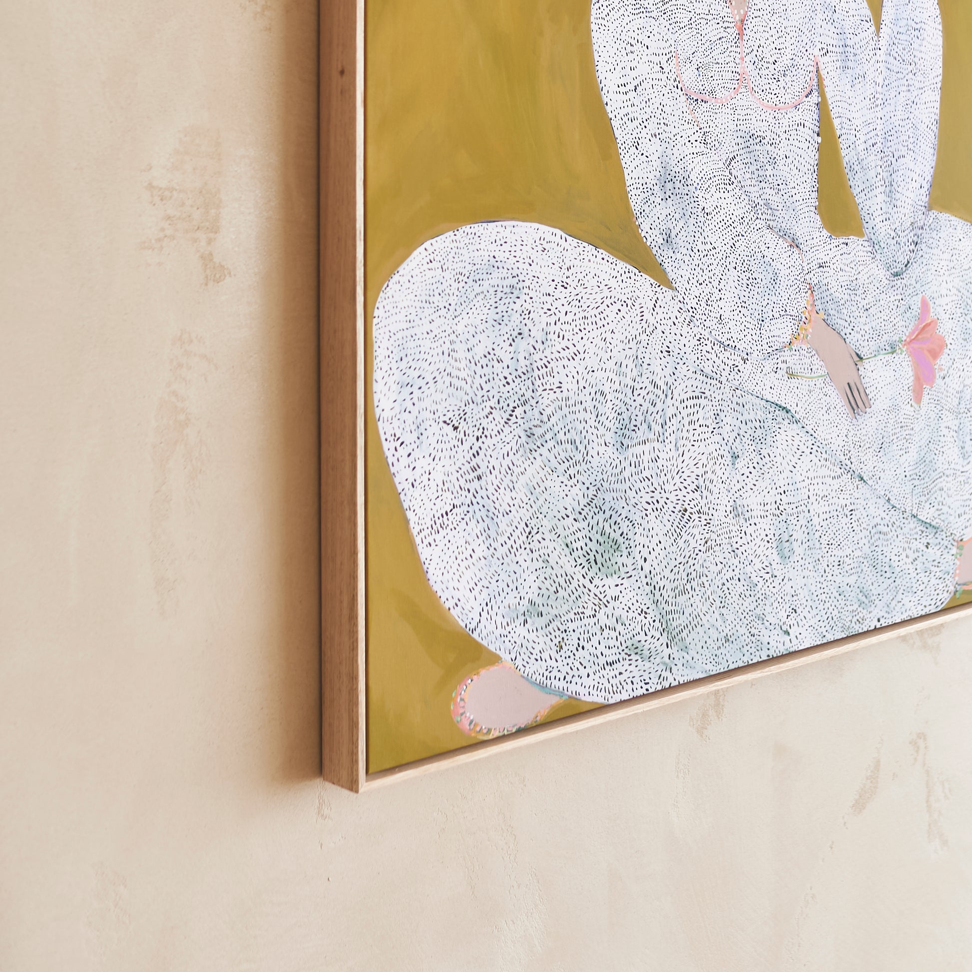 'Isla Flower' Canvas Print