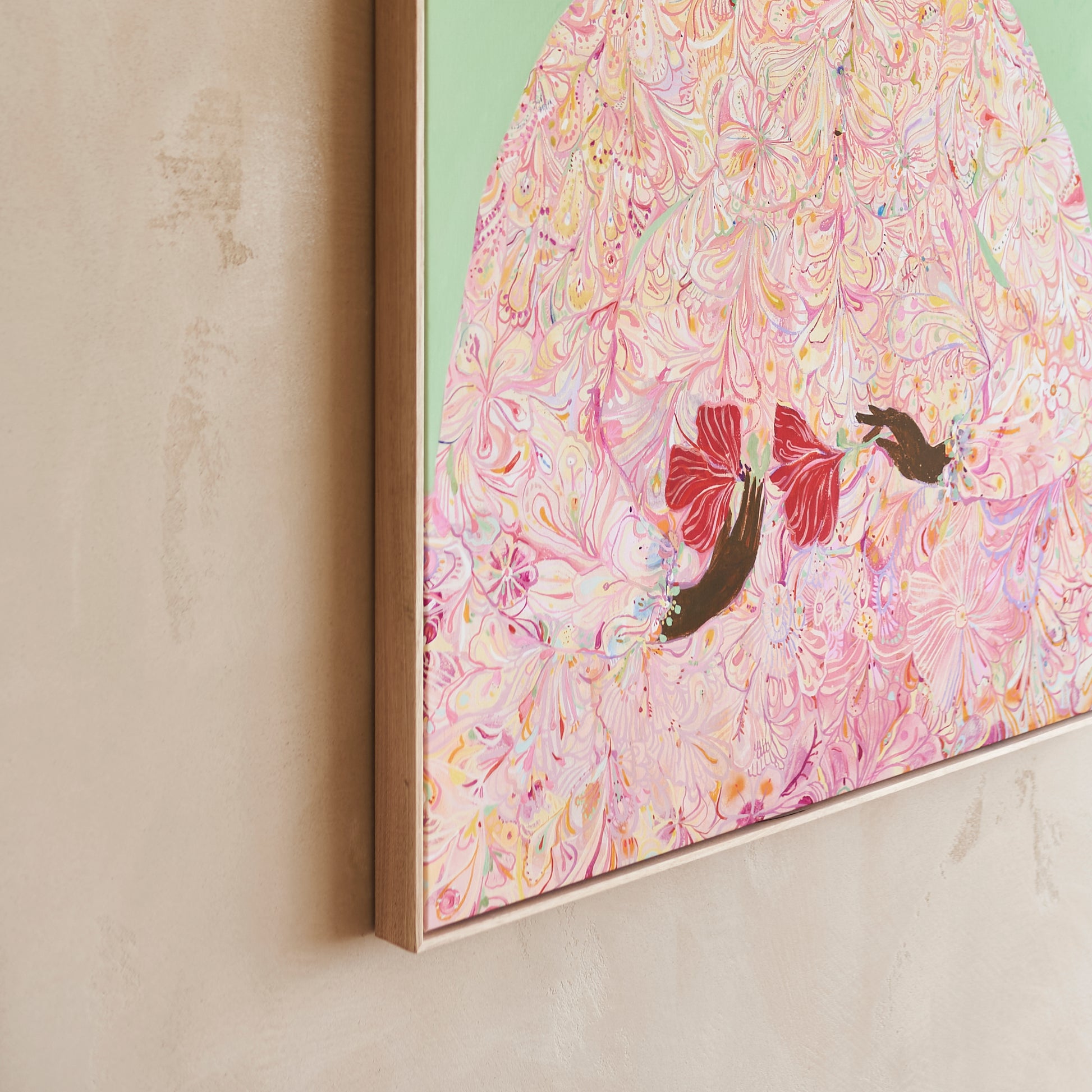 'The Hibiscus' Canvas Print