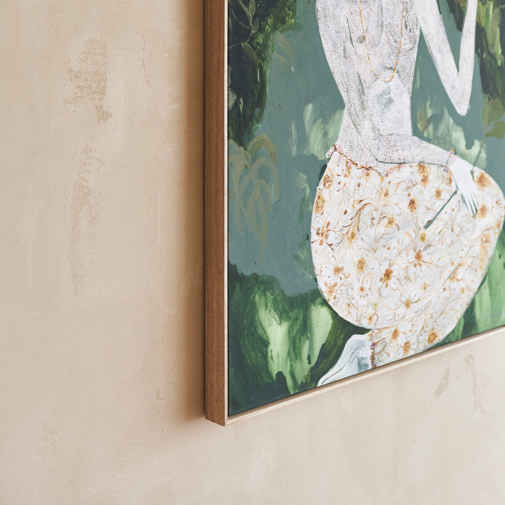 'Heliconia' Canvas Print