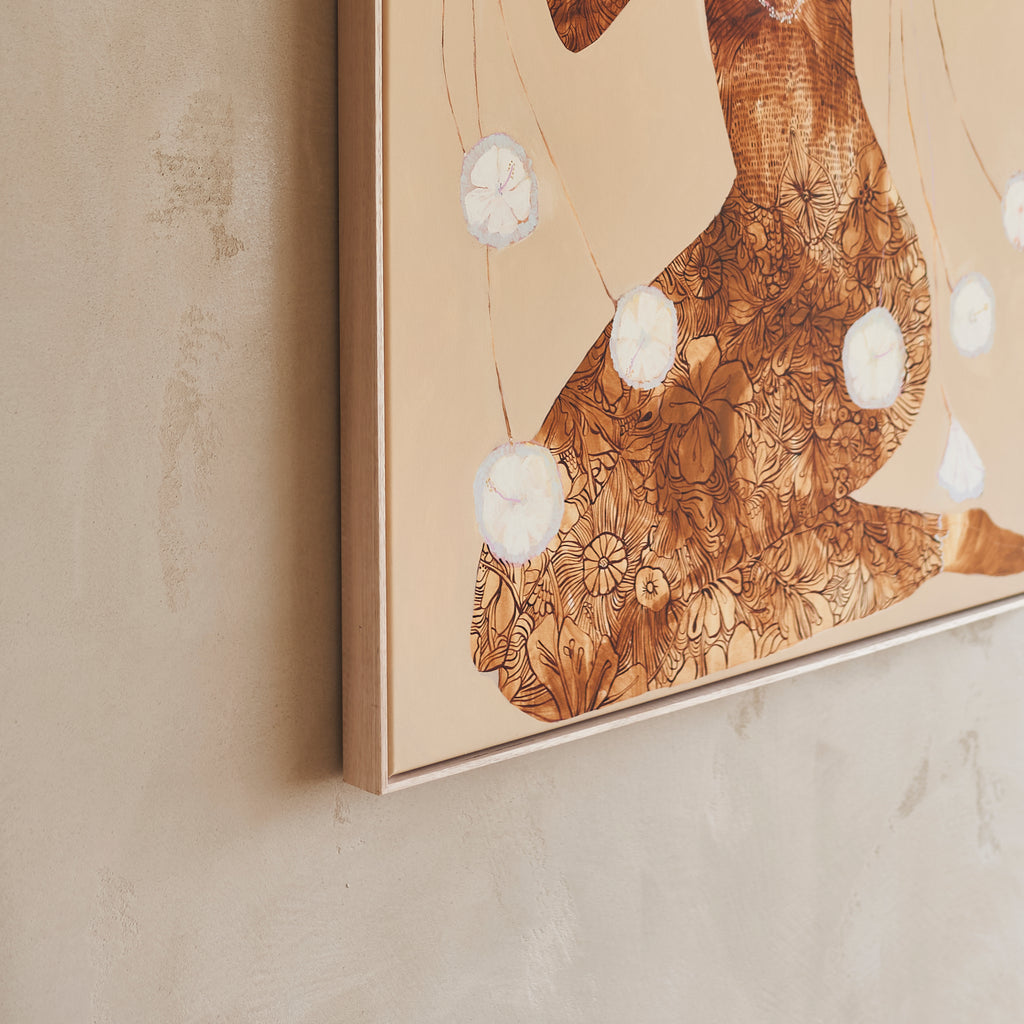'Seven Flowers' Canvas Print
