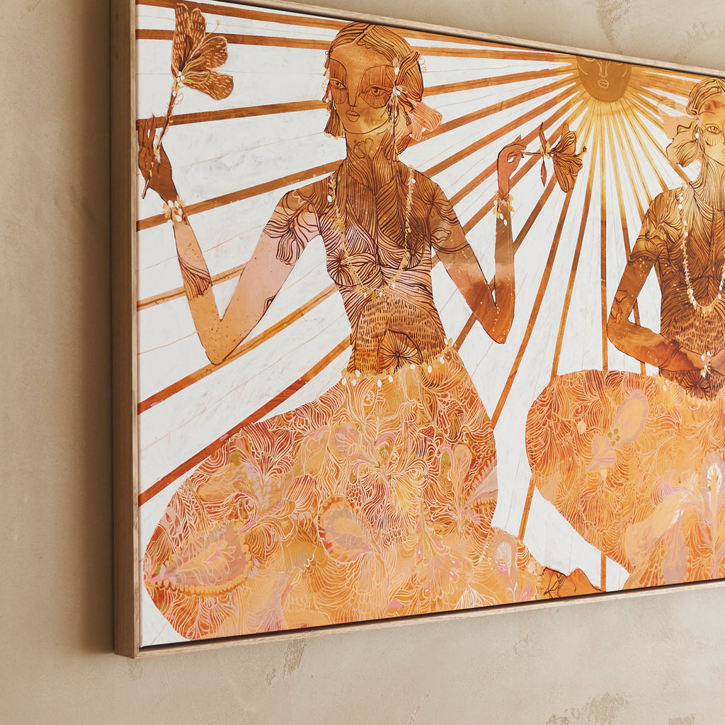 'Follow The Sun' Canvas Print
