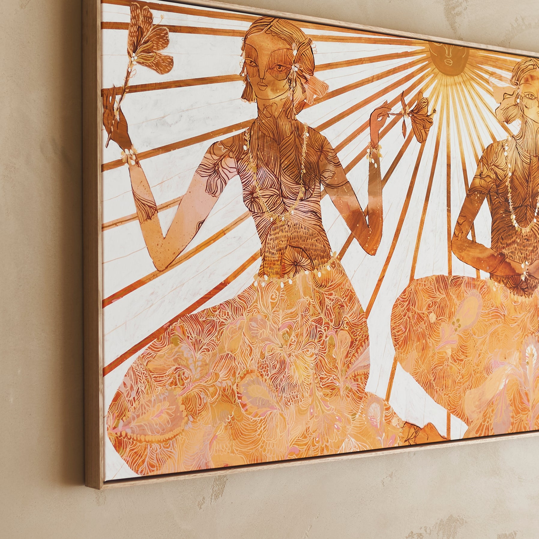 'Follow The Sun' Canvas Print