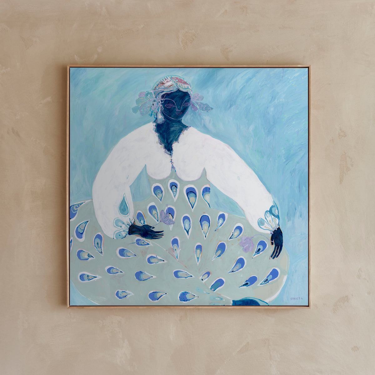 'Mayura' Canvas Print