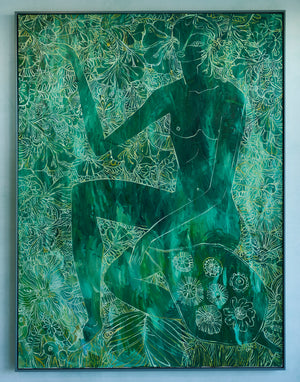 Gatherer Of Flowers Original Artwork