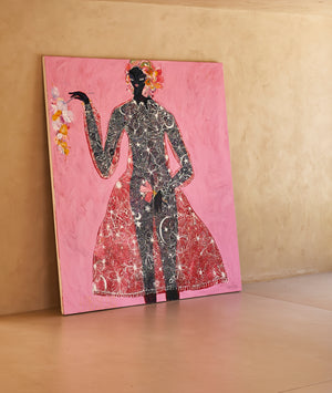 'Nocturne: The Laced Dress' Original Artwork