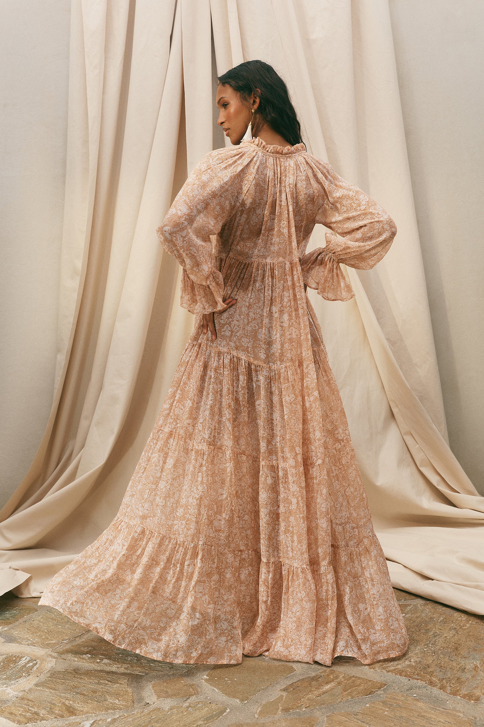 Alchemy Tiered Maxi Dress